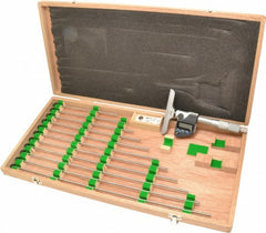 MITUTOYO Mitutoyo 329-351-30 Electronic Depth Micrometer 12 Rods