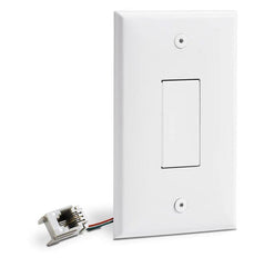 Siemens 540-520B Room Temperature Sensor Flush Mount 10K Ohm 55 to 95 Degree Fahrenheit White Replacement MPN 540-520B