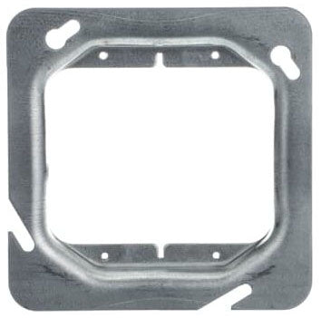 ABB ABB 72-C-18-5/8 Steel City 72-C-18-5/8 4-11/16 Inch 2-Gang 5/8 Inch Raised Steel Cover