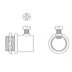 SOUTHWIRE Southwire 637SI Emt Conduit Connector 2-1/2 in