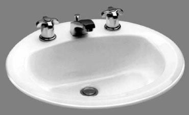AMERICAN STANDARD American Standard 0490011.020 Rondalyn Bathroom Sink 19-1/8 x 7-3/8
