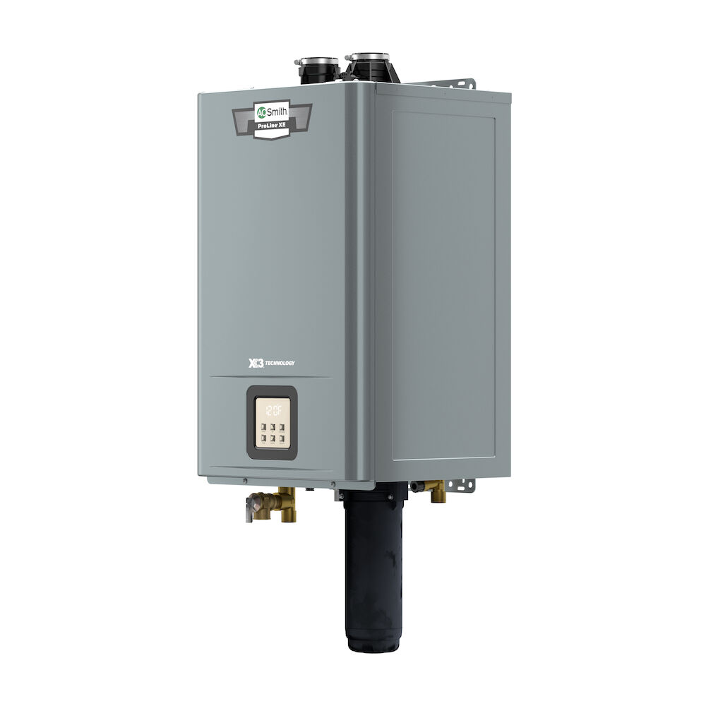 AO SMITH AO SMITH Adapt™+ Premium Condensing Ultra-Low NOx 180,000 BTU Natural Gas Tankless Water Heater with X3® Scale Prevention Technology