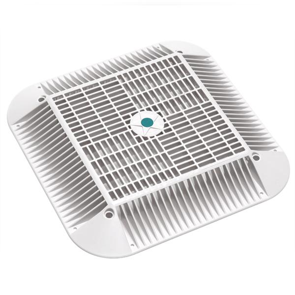 AQUASTAR POOL PRODUCTS AquaStar 1216101 Anti-Entrapment Suction Outlet Cover | 16 Square | VGB Series