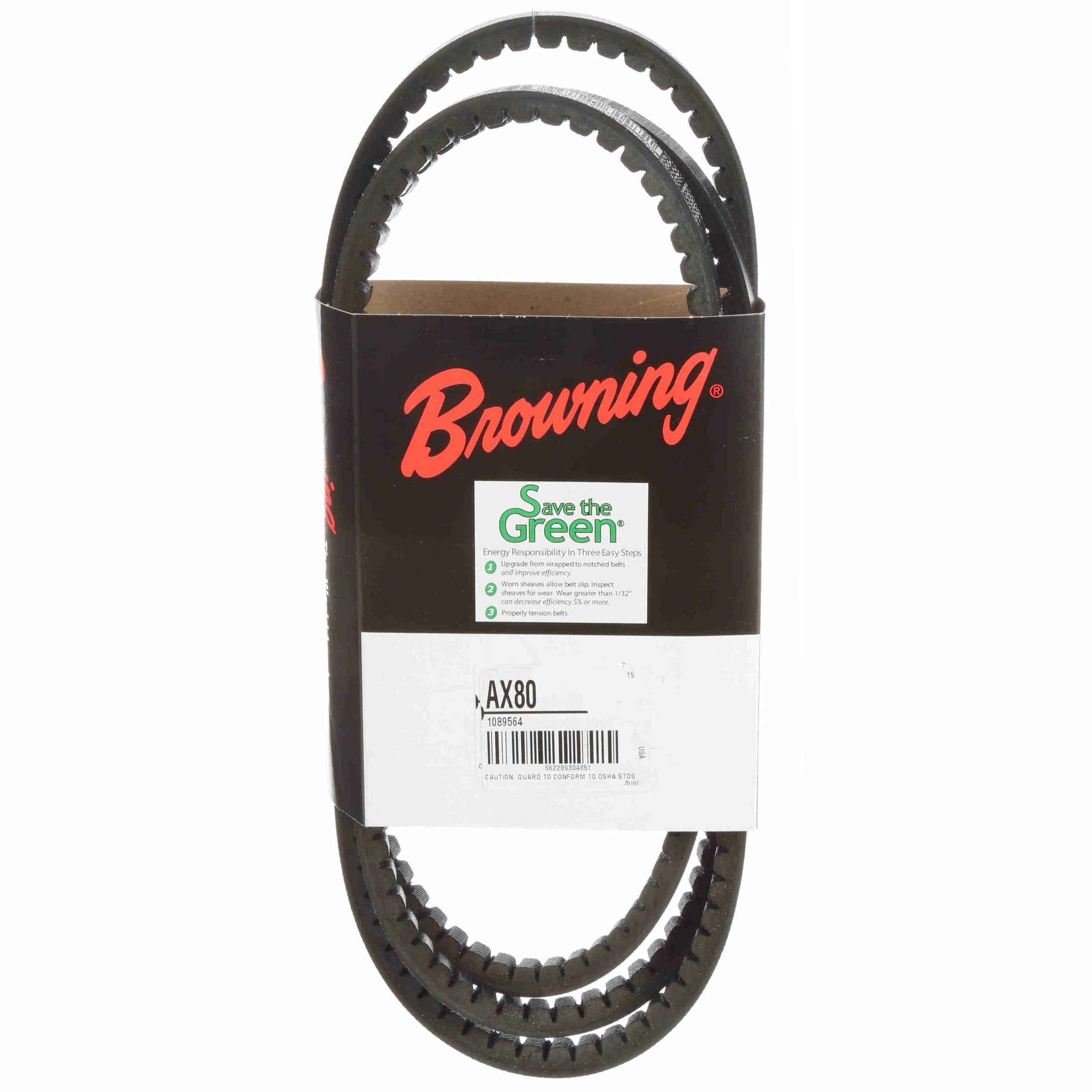 BROWNING Browning AX80 TorqTitan Gripnotch Belt w/ 81.3 Pitch