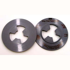3M 7000120513 Disc Pad Face Plate 4-1/2 Inches Medium Gray
