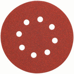 Dewalt DW4311 5-Inch 8 Hole 120 Grit Hook and Loop Random Orbit Sandpaper 25-Pack