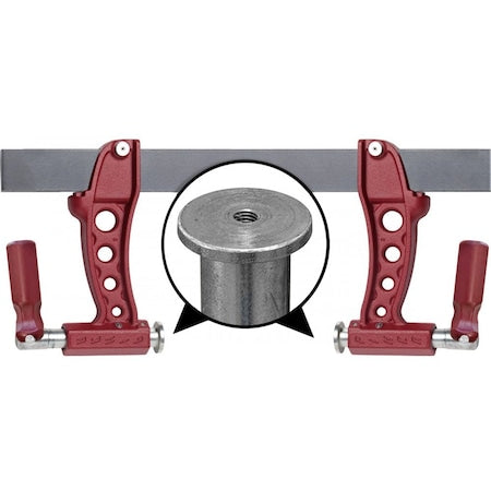 PIHER Piher 61506 Reversible Maxipress R Bar Clamp 60cm Opening 16cm Throat Depth 24in Capacity