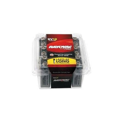RAYOVAC AL9V-12 BATTERIES