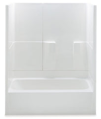 AQUATIC 2603TRIO-LH-WHITE TOILETS & ACCESSORIES