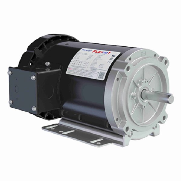 LEESON Leeson FX01BK004 General Purpose Motor 1 HP 56HC FRAME