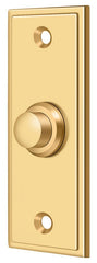 DELTANA Deltana BBS333CR003 Rectangular Contemporary Bell Button