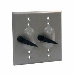 HUBBELL Hubbell 5125-0 Weatherproof Lever Switch Cover 4-17/32 in x 4-17/32 in