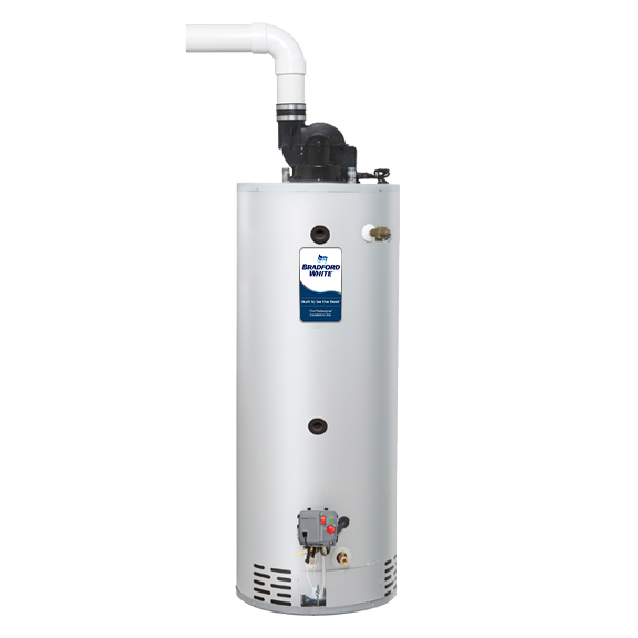 BRADFORD WHITE Bradford White C-DW2-TW50T10FBN Defender Safety System And Non-Defender Combi2 TTW Power Vent 67000 Btu/hr 45 gal