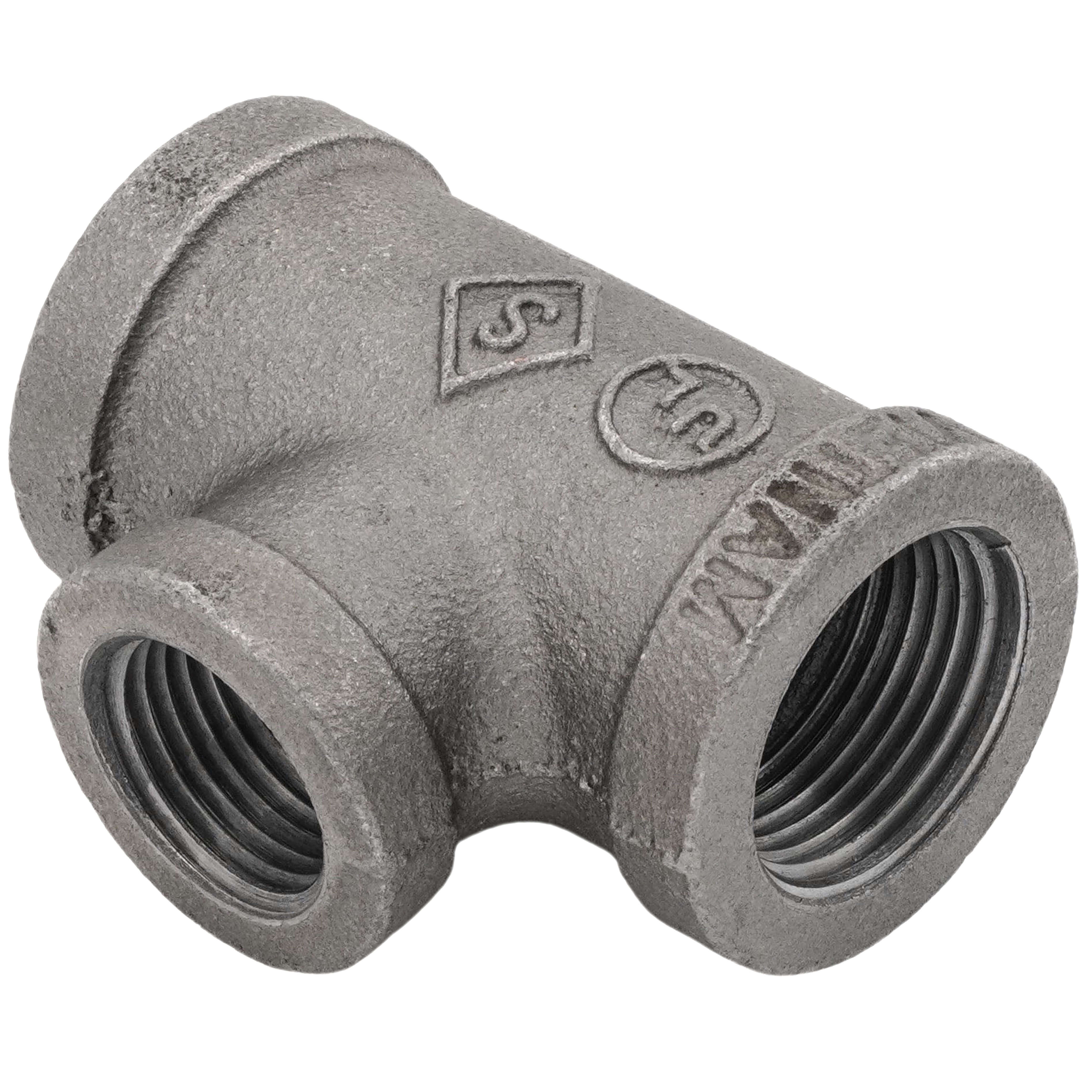 EVERFLOW Everflow BMRT0342 3/4 x 1/2 Black Reducing Tee