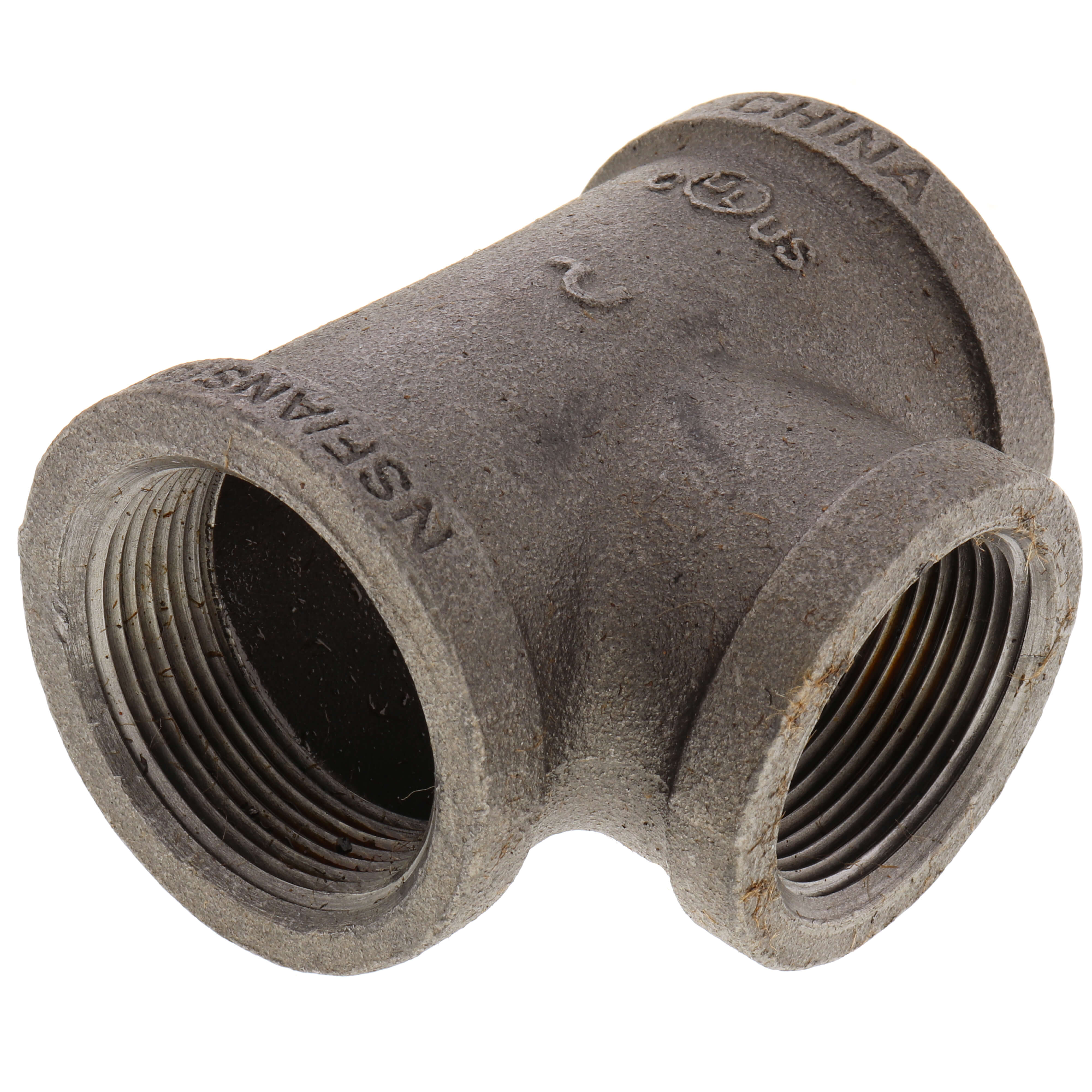 EVERFLOW Everflow BMRT1204 | 1-1/2 X 1-1/4 Black Reducing Tee | BLT150-150-125