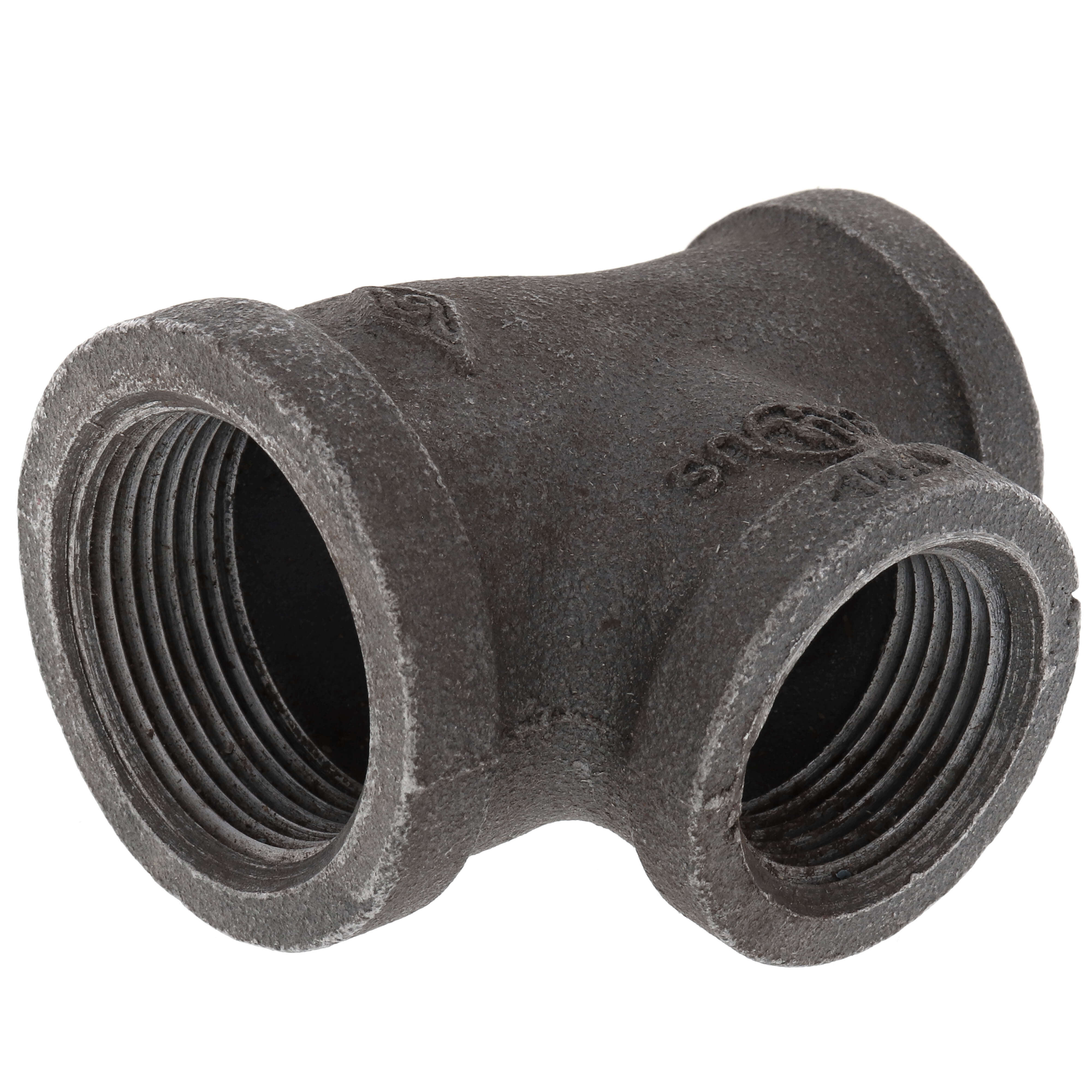 EVERFLOW Everflow BMRT1409 Black Reducing Tee 1-1/4 x 3/4 x 3/4
