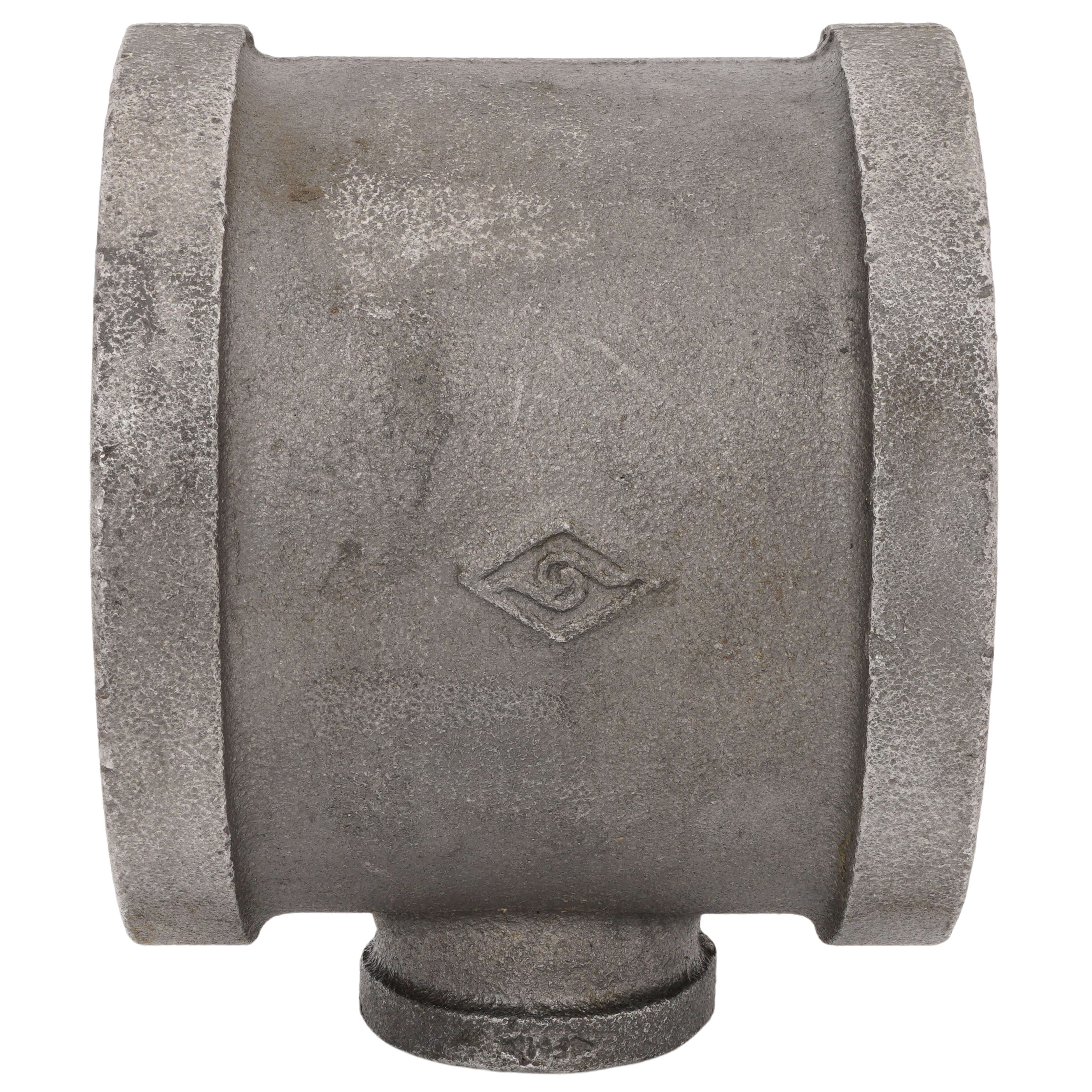 EVERFLOW Everflow BMRT4001 Black Reducing Tee 4 x 1-1/4