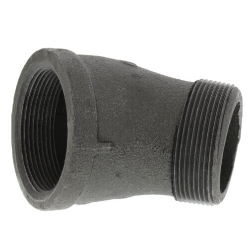 EVERFLOW Everflow BMSF0212 2-1/2 Black Street Elbow 45