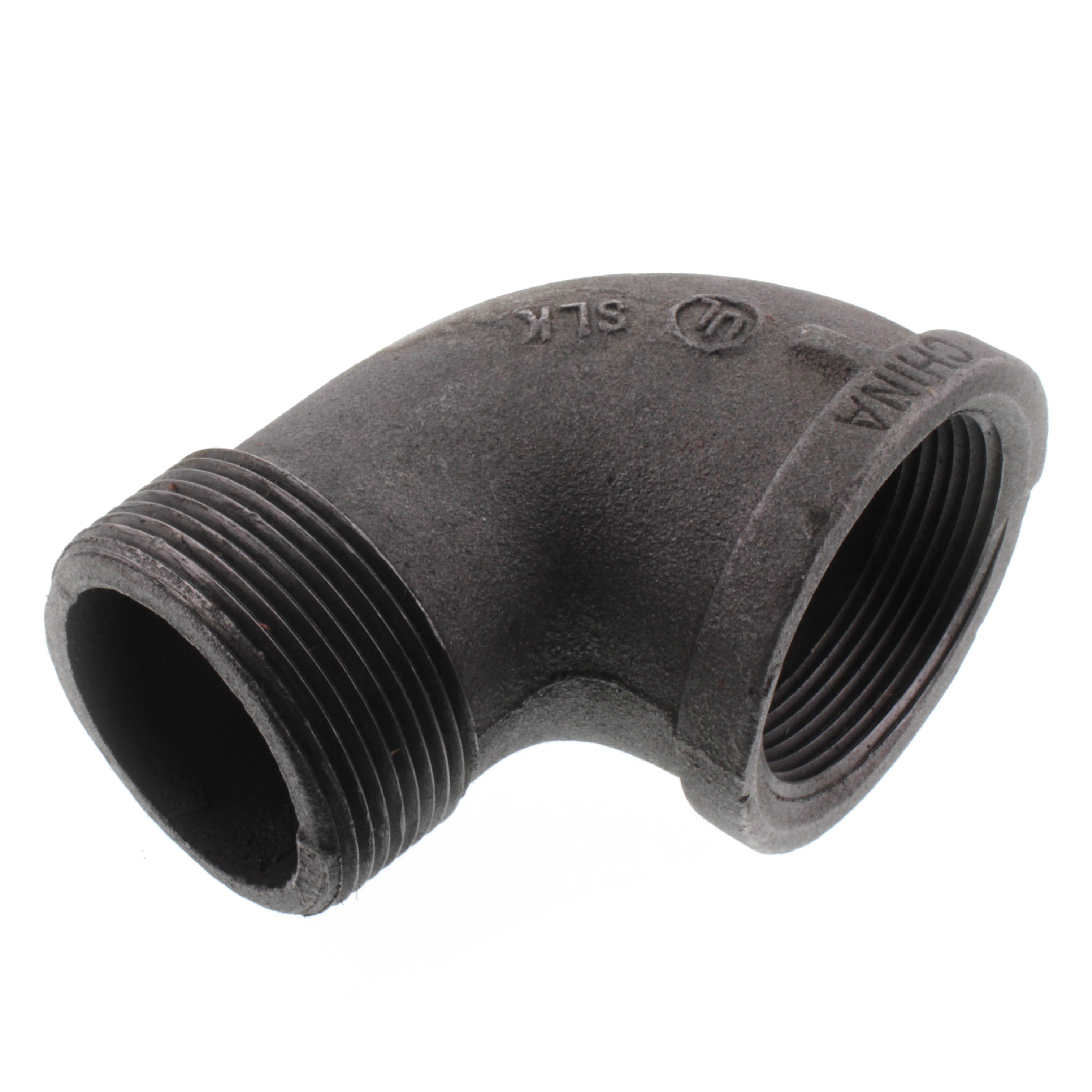 EVERFLOW Everflow BMSN0212 2-1/2 Black Street Elbow 90