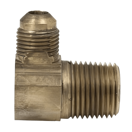 BRASSCRAFT BrassCraft 49-8-8 Flare x MIP 90 Degree Elbow, 1/2 OD Tube x 1/2 MIP