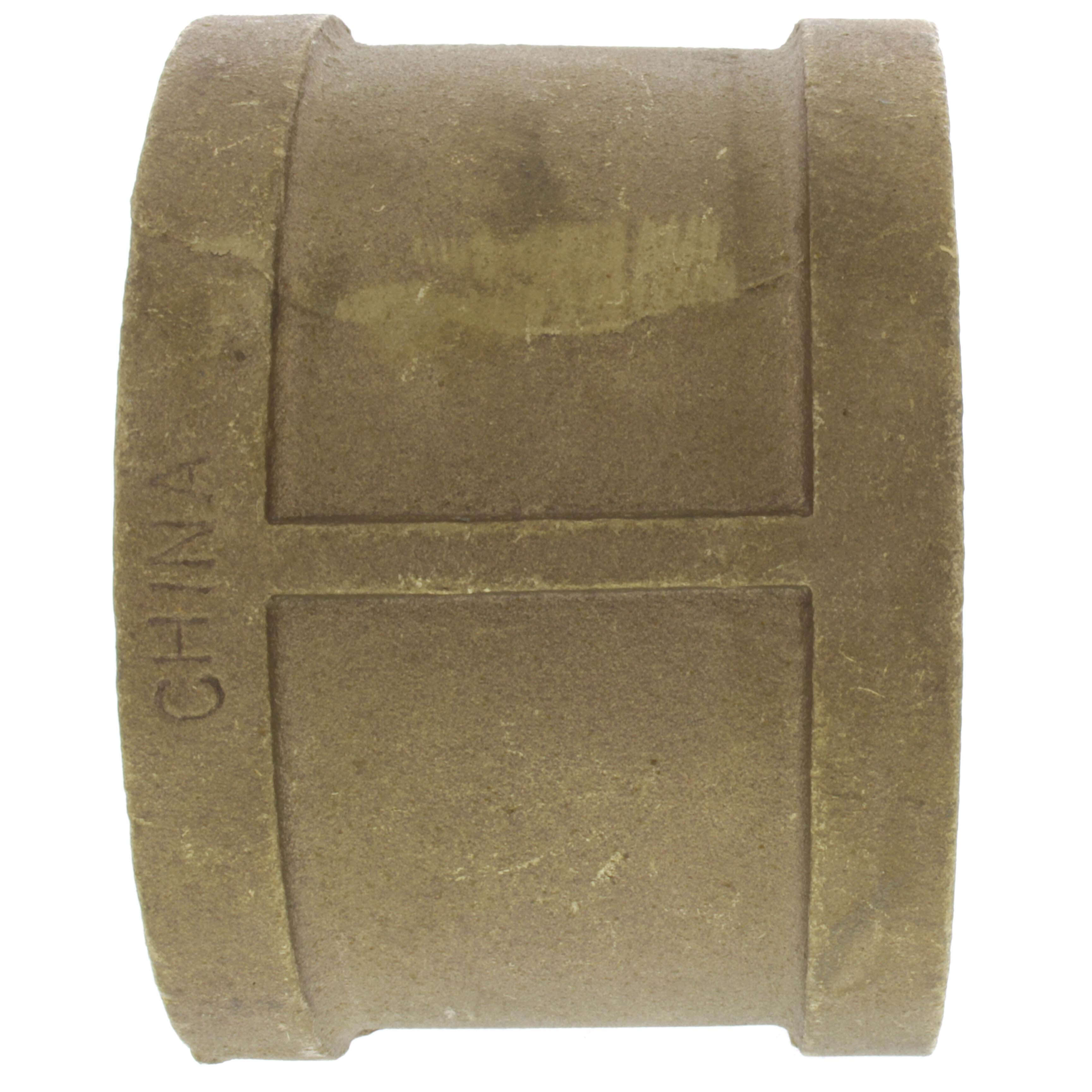 EVERFLOW Everflow BRCP0400-NL | 4 FIP Brass Coupling Lead Free