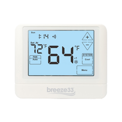 BREEZE 33 BZ33-302WIFI THERMOSTATS
