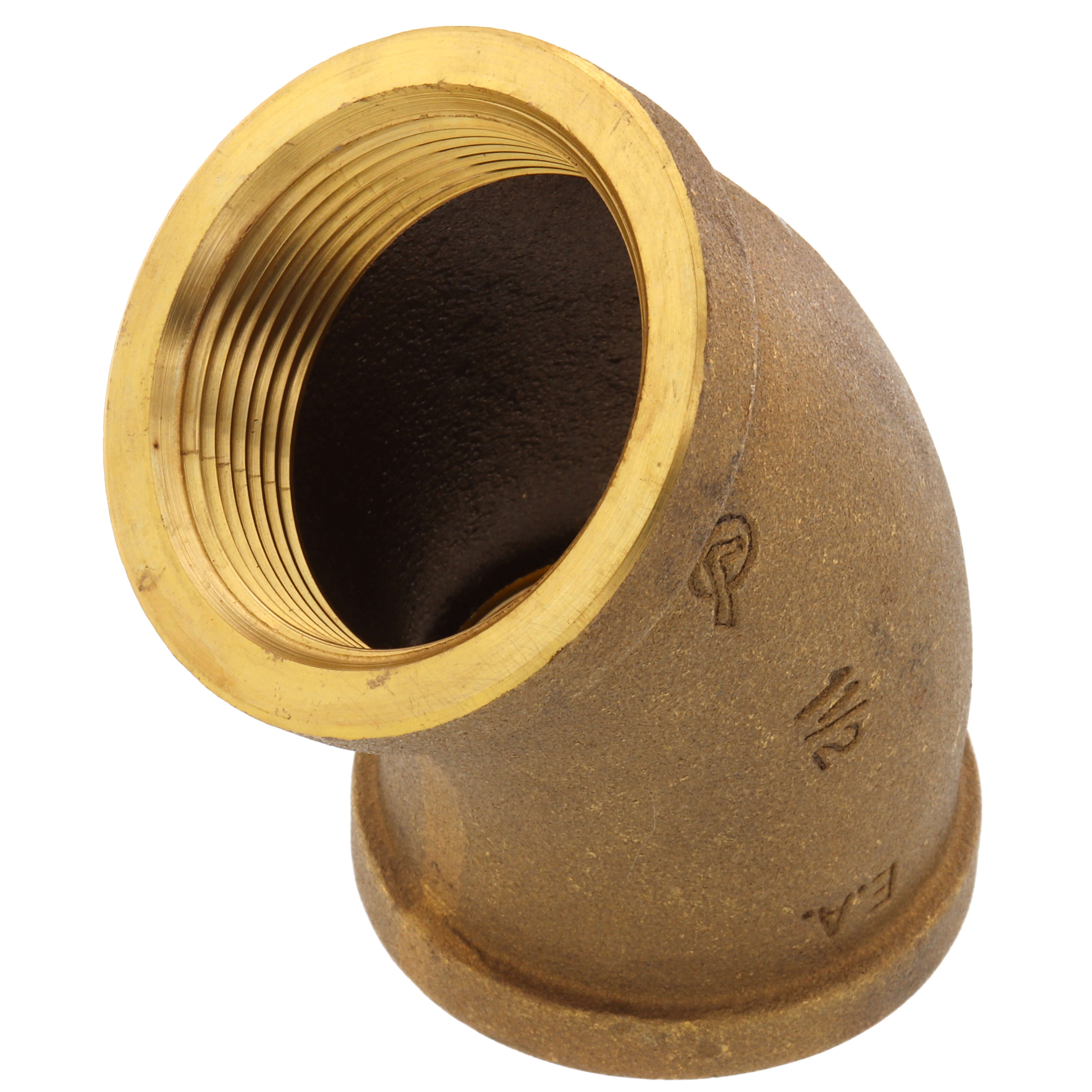 EVERFLOW Everflow BRFL0112-NL 1-1/2 Elbow 45 Brass Lead Free
