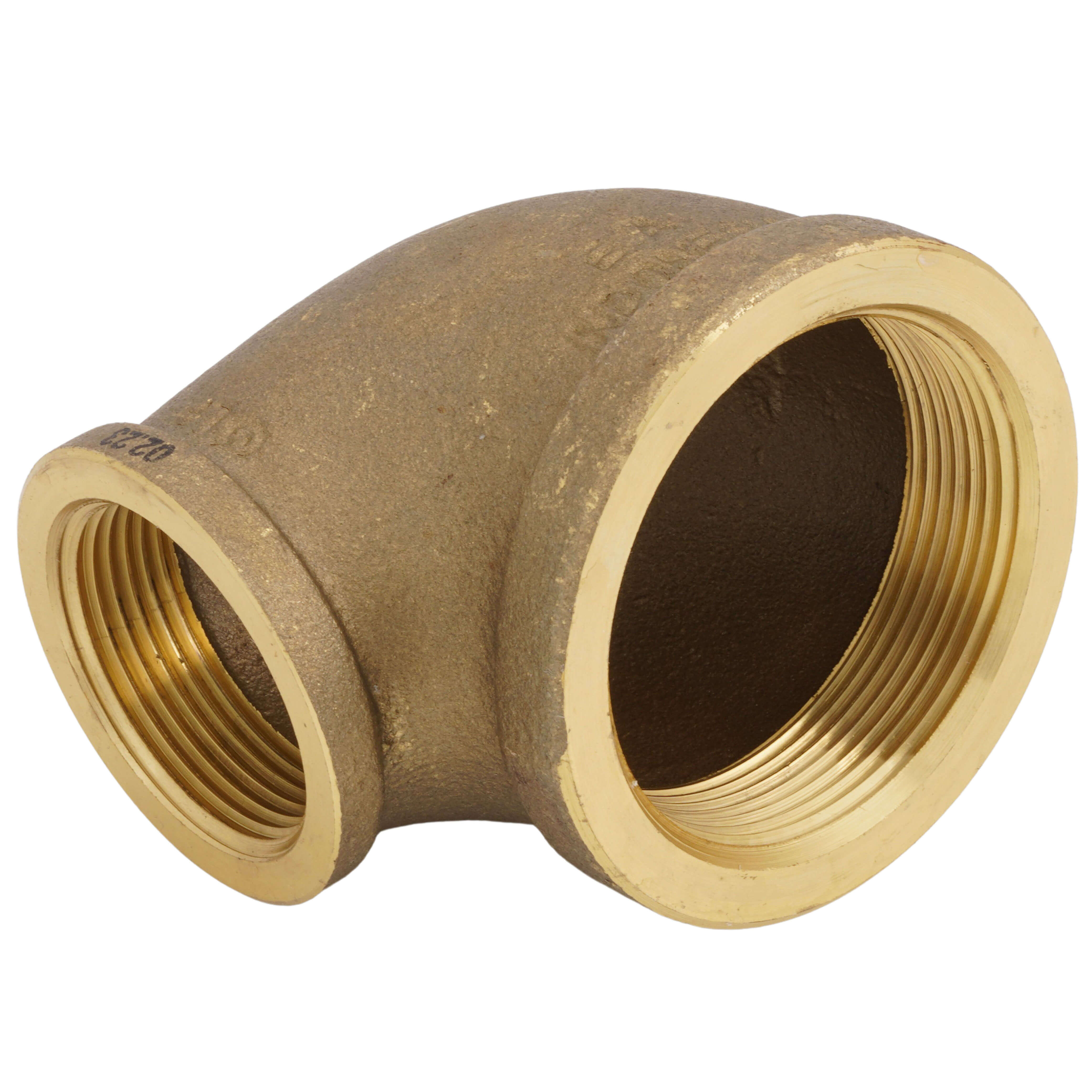 EVERFLOW Everflow BRRL2003-NL 2 X 1-1/4 Reducing Elbow Brass Lead Free