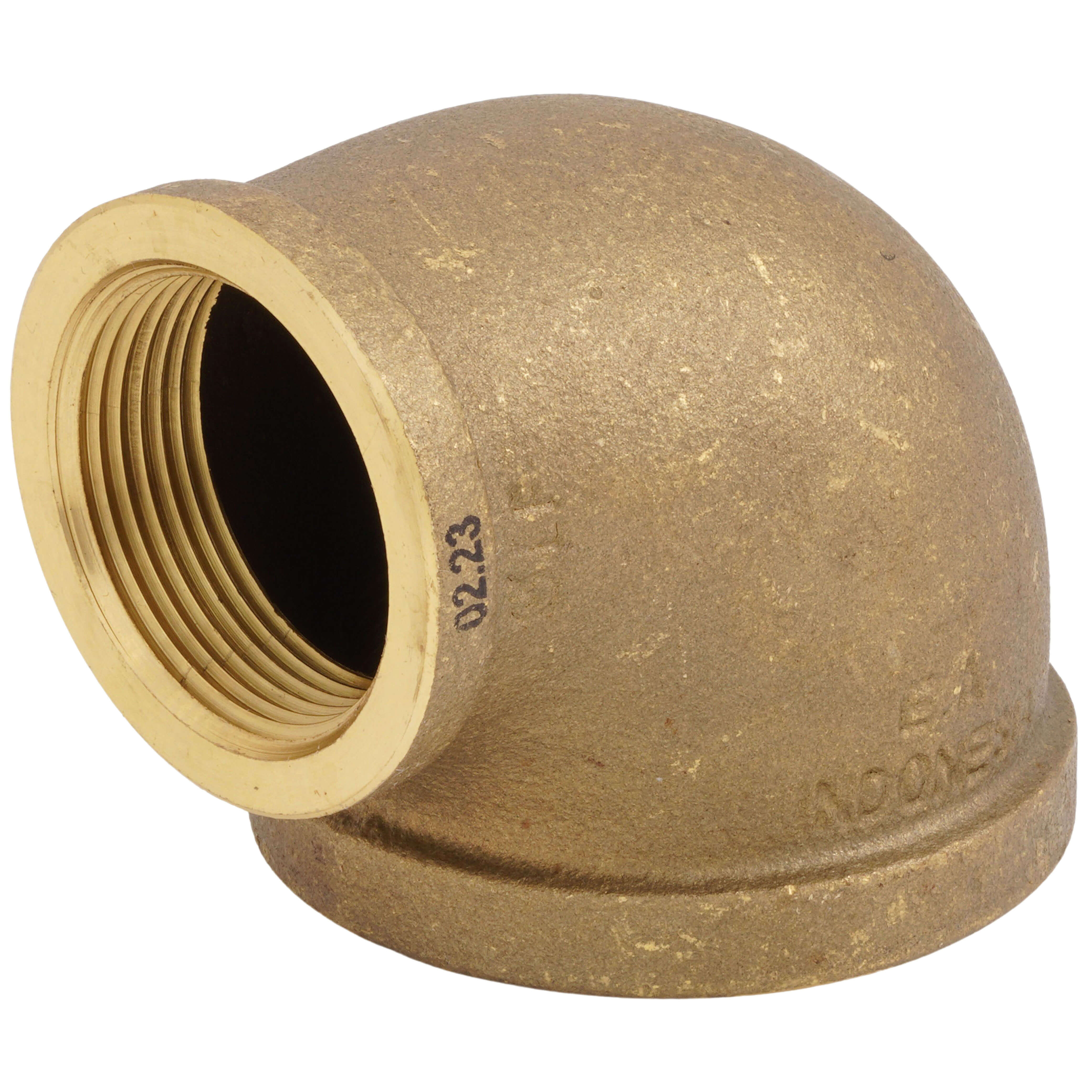 EVERFLOW Everflow BRRL2003-NL 2 X 1-1/4 Reducing Elbow Brass Lead Free