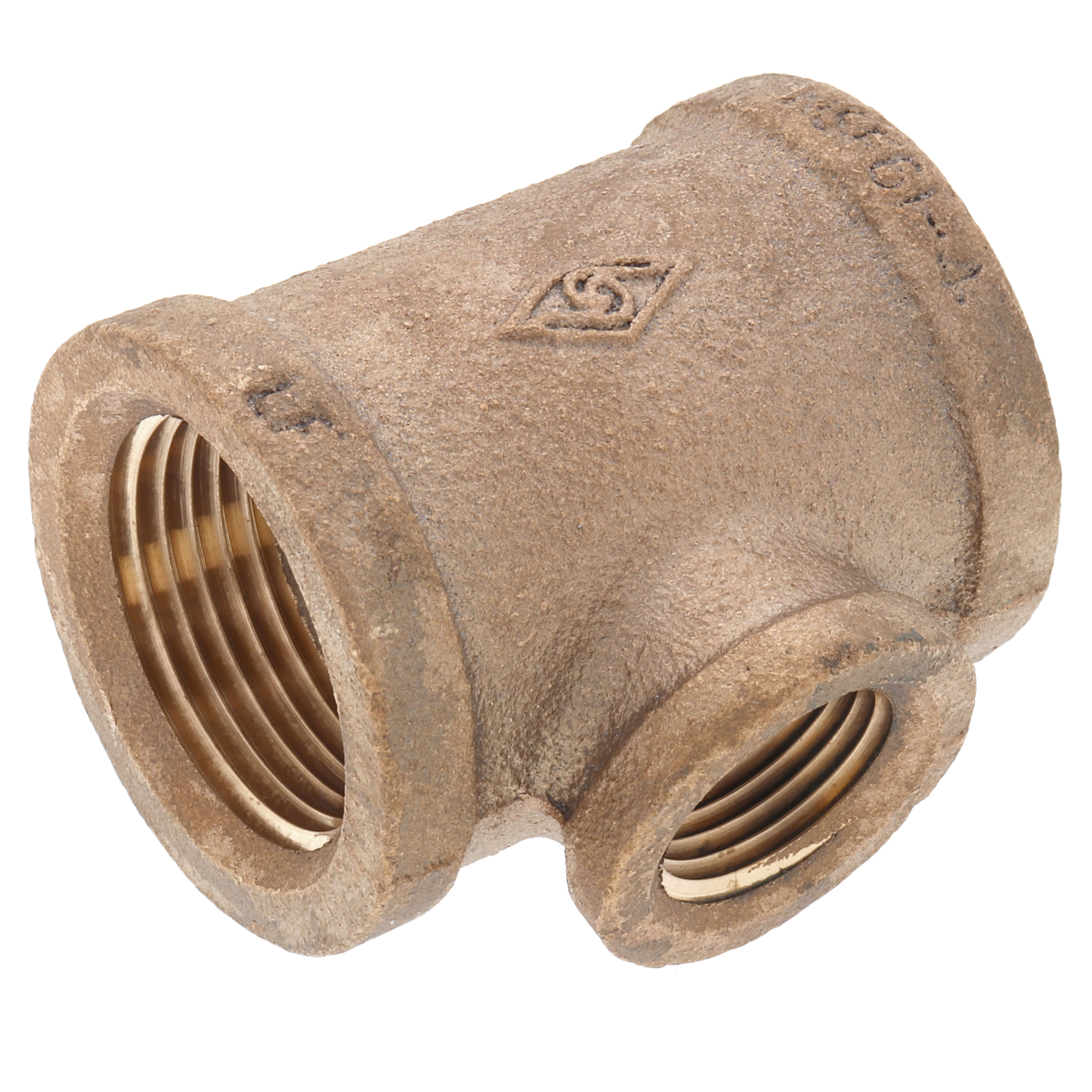 EVERFLOW Everflow BRRT1002-NL 1 x 1/2 Reducing Tee - 2 Size Brass Lead Free