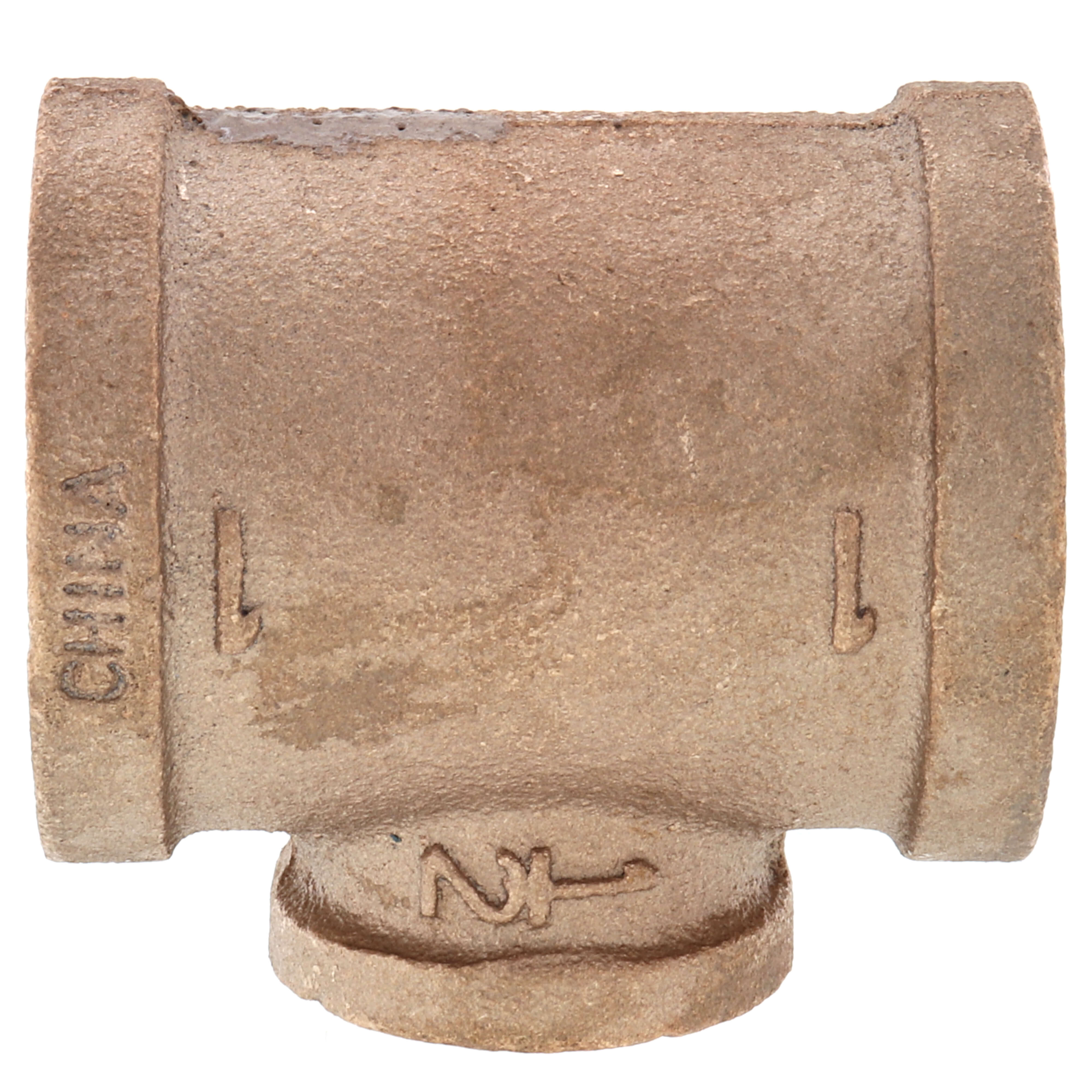 EVERFLOW Everflow BRRT1002-NL 1 x 1/2 Reducing Tee - 2 Size Brass Lead Free