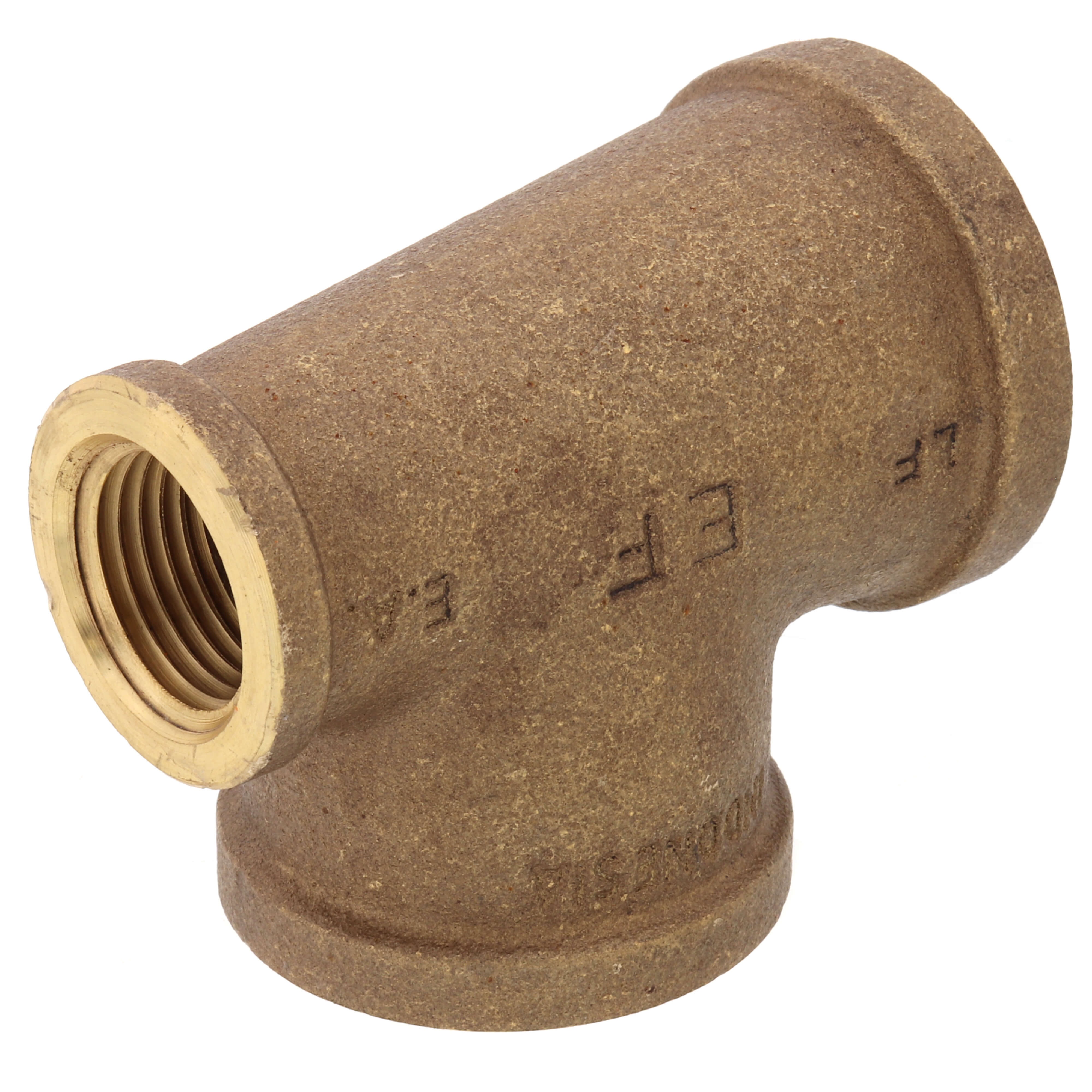 EVERFLOW Everflow BRRT1005-NL 1 X 1/2 X 1 Reducing Tee - 3 Siz Brass Lead Free