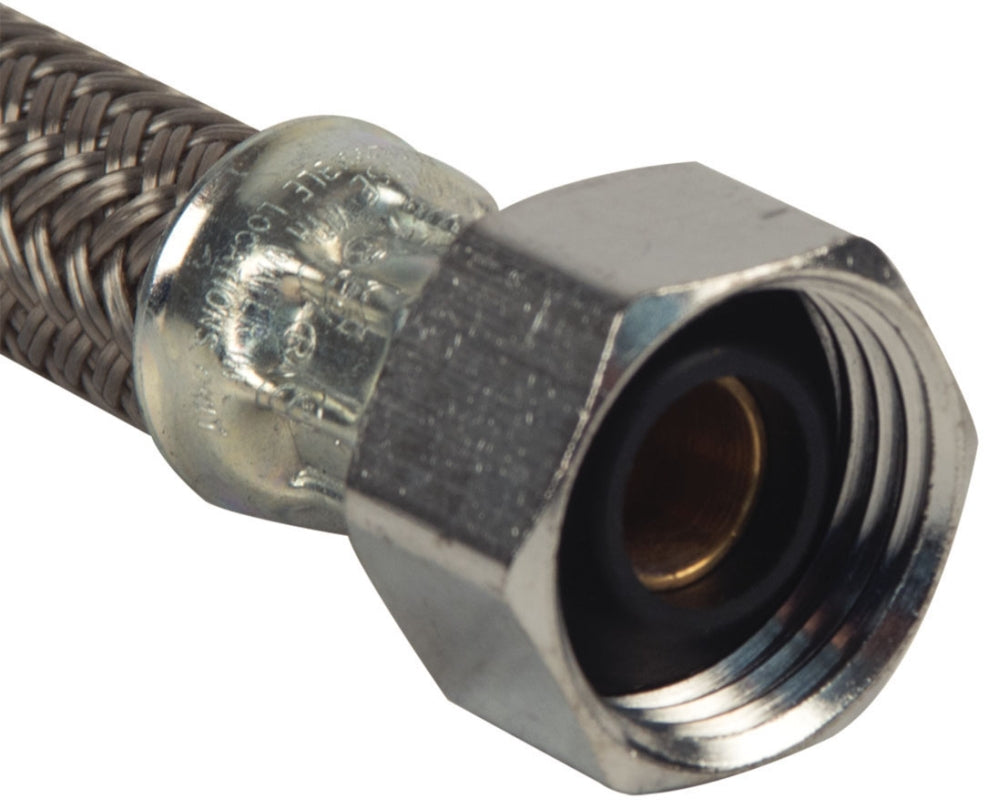 BRASSCRAFT BrassCraft B8-36A-F Faucet Water Connector, 36 inch, 1/2 inch Female Iron Pipe inlet x 1/2 inch Female Iron Pipe