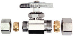 BrassCraft OCR34X C Straight Supply Stop Valve 1/2 x 1/2 Compression Lead Free