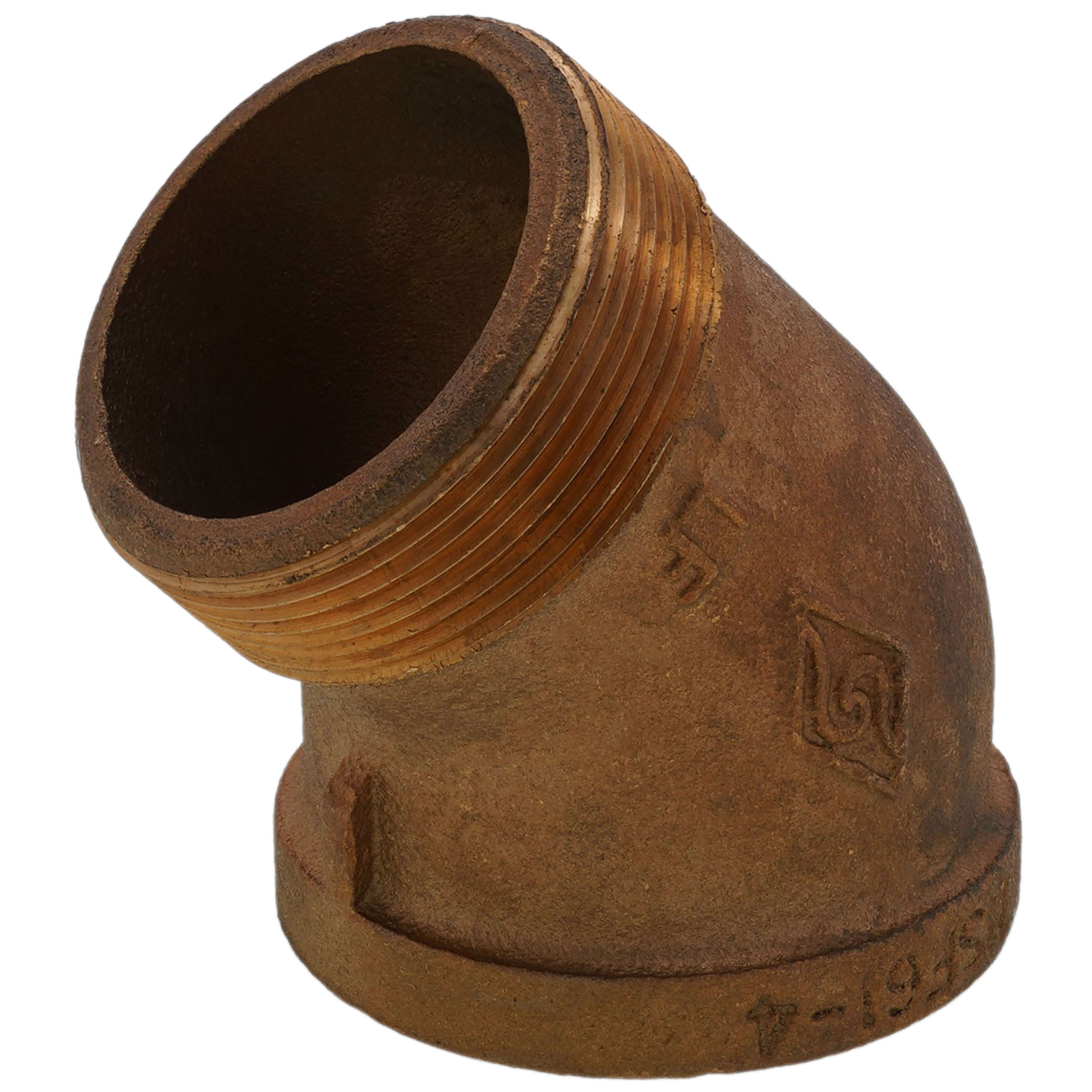 EVERFLOW Everflow BRSF0200-NL 2 Brass 45 Street Elbow Lead Free