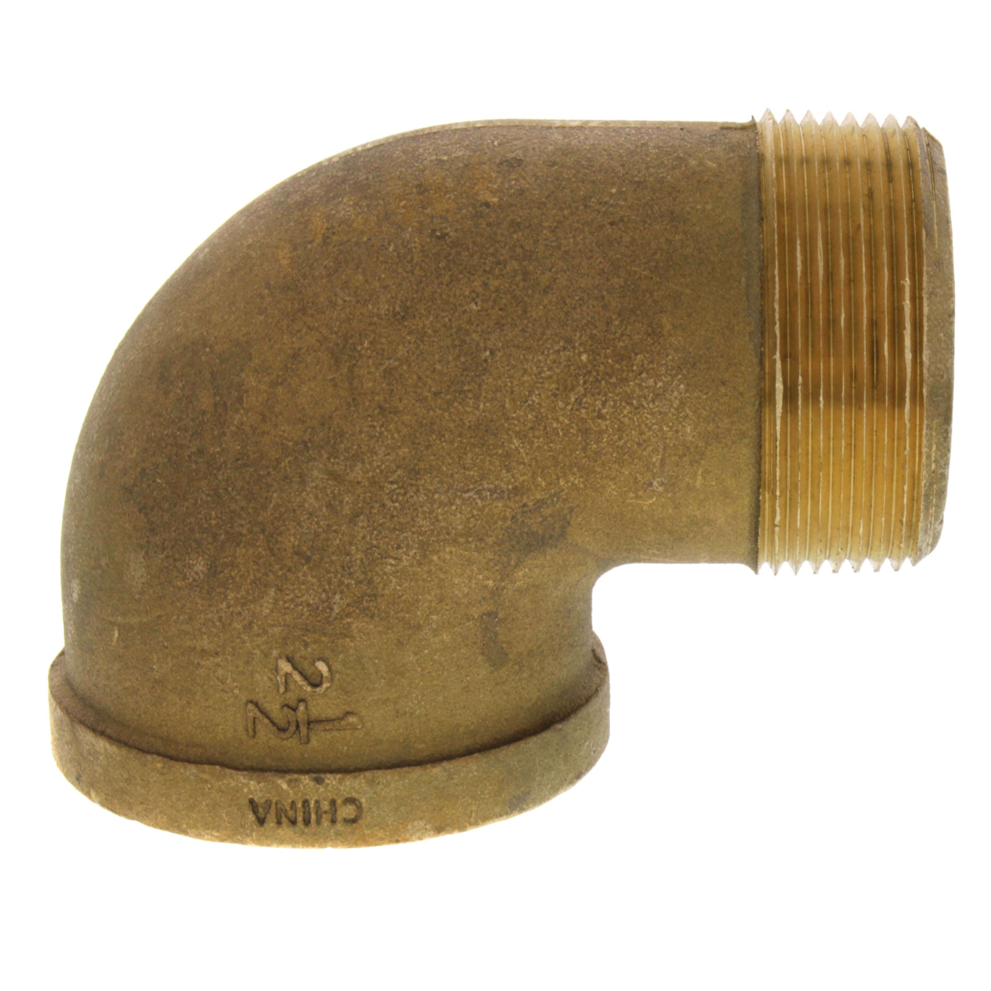 EVERFLOW Everflow BRSN0212-NL 2-1/2 Brass 90 Street Elbow Lead Free