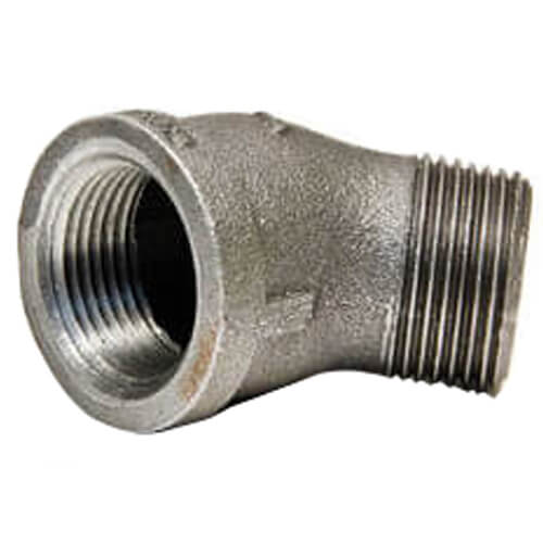 EVERFLOW Everflow BXFL0014 | 1/4 Black XH Elbow 45 300# | BXFL0014