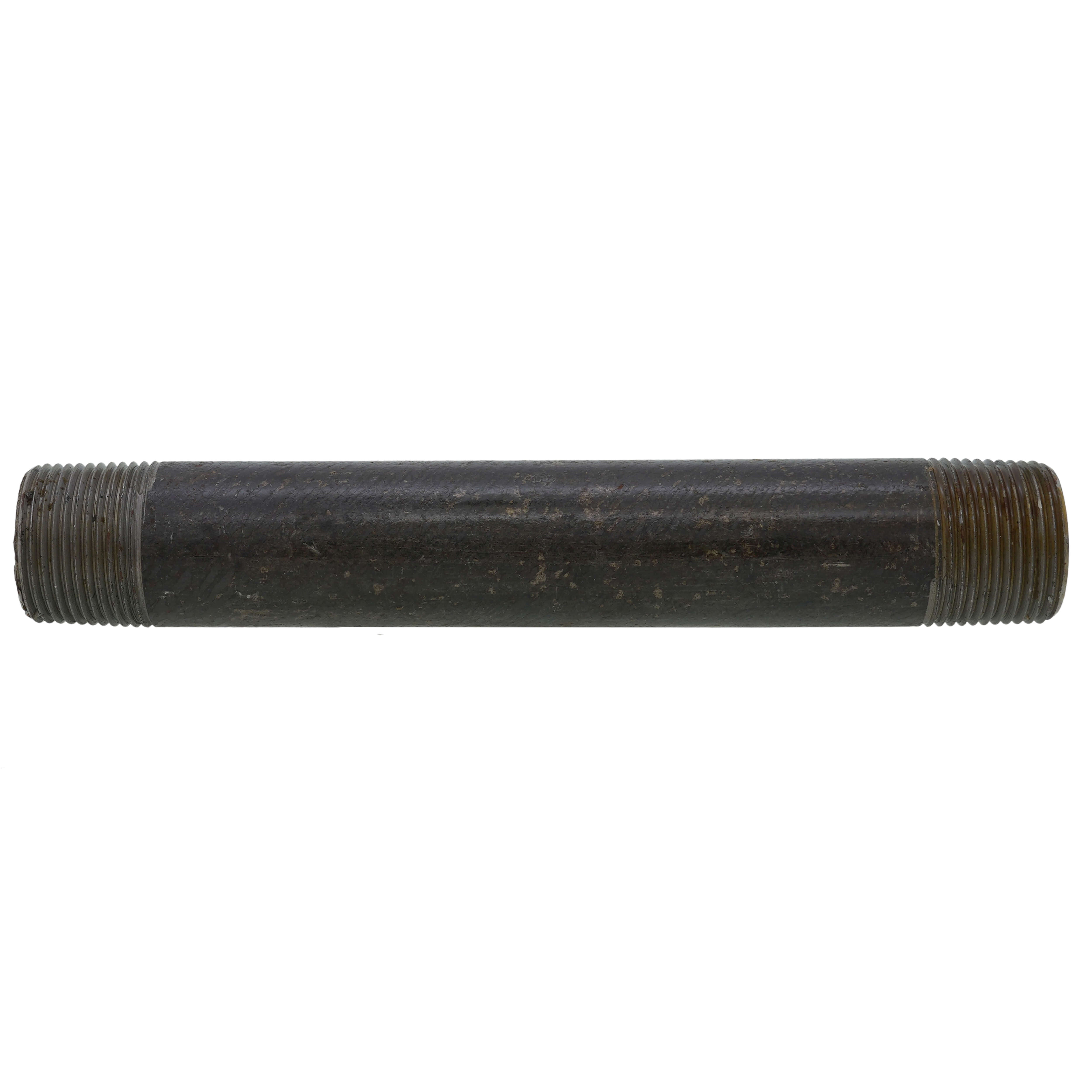 EVERFLOW Everflow BXHN1080 1 x 8 Schedule 80 Heavy Duty Seamless Black Nipple