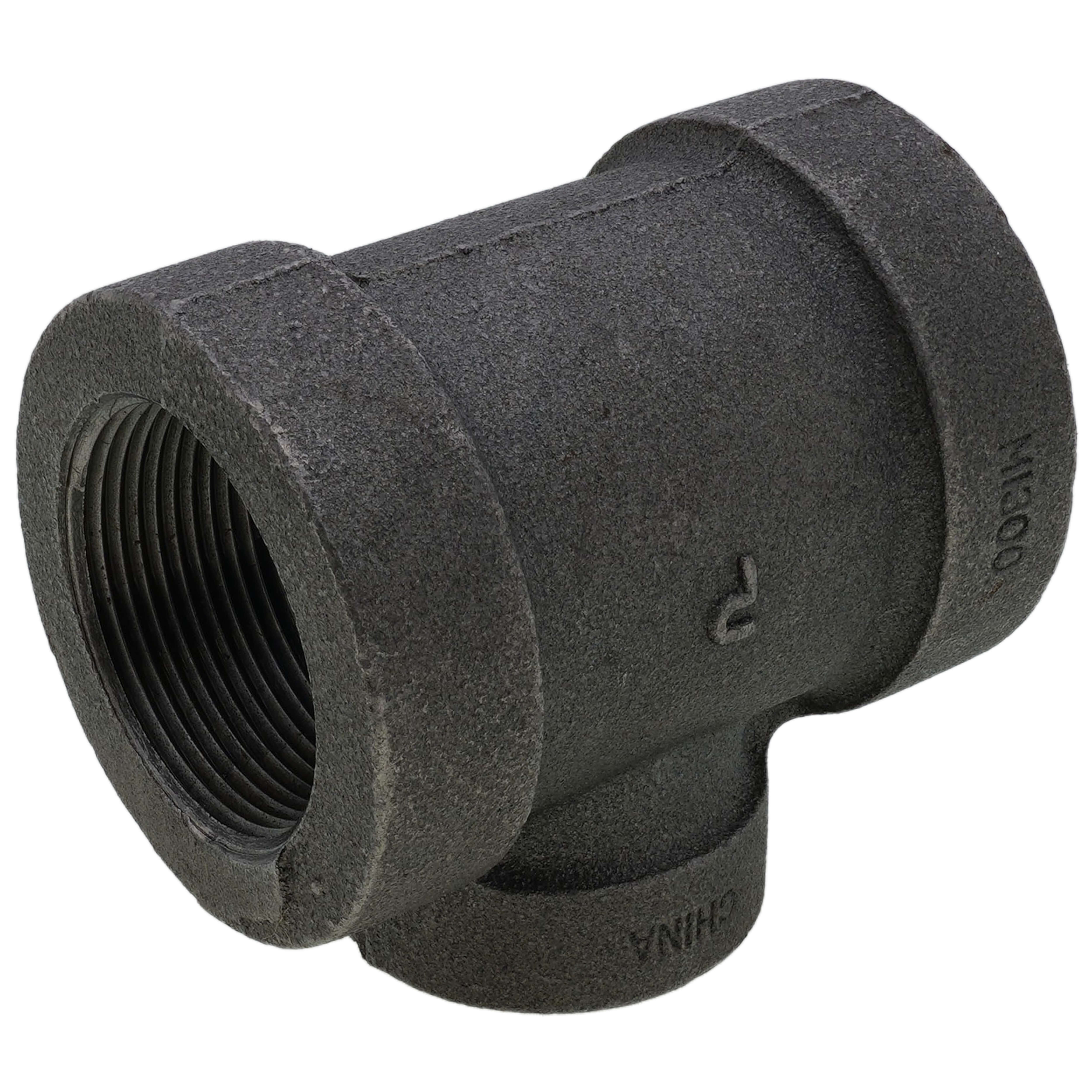 EVERFLOW Everflow BXRT1120 | 1-1/2 X 1 Black XH Reducing Tee 300#