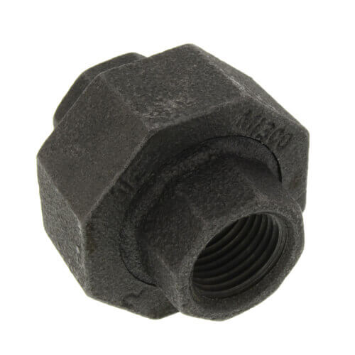 EVERFLOW Everflow BXUN0018 | 1/8 Black XH Union 300# | Everflow