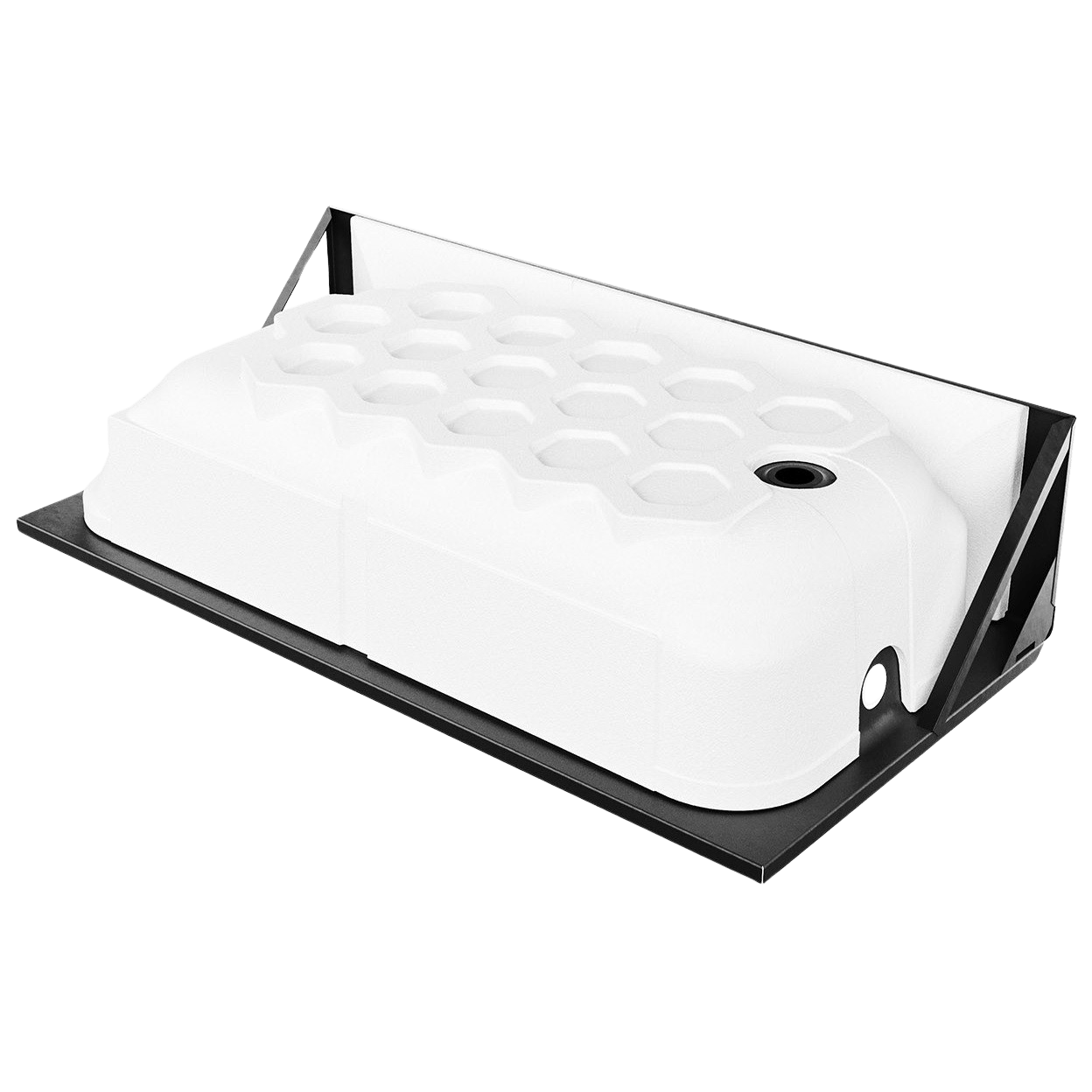BOOTZ INDUSTRIES Bootz Industries 011-7200-00 Bootz Cast 60 inch L x 30 inch W x 14-1/4 inch D Steel Professional Bathtub, Porcelain