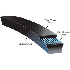 Gates 3L360 MM 36x3/8 FHP V Belt