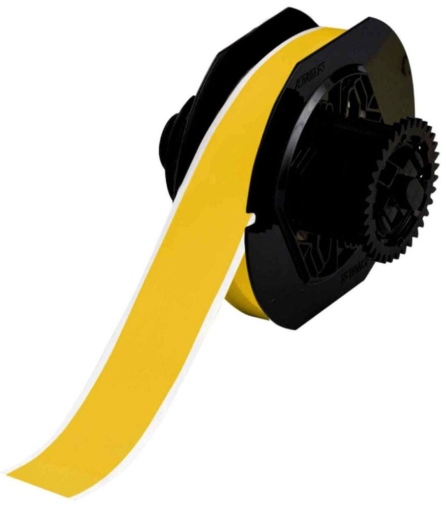 BRADY Brady B30C-1125-595-YL Label Vinyl 1.125 in x 100 ft Yellow