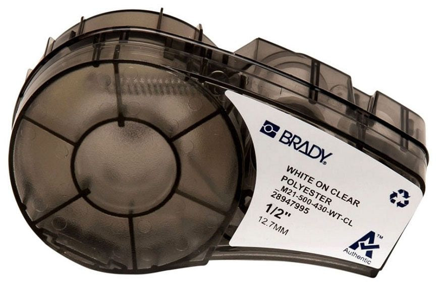 BRADY M21-500-430-WT-CL MARKING & LABELING