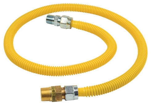 BRASSCRAFT BrassCraft CSSB21-36 ProCoat Stainless Steel Gas Connector 36 Inches - Yellow
