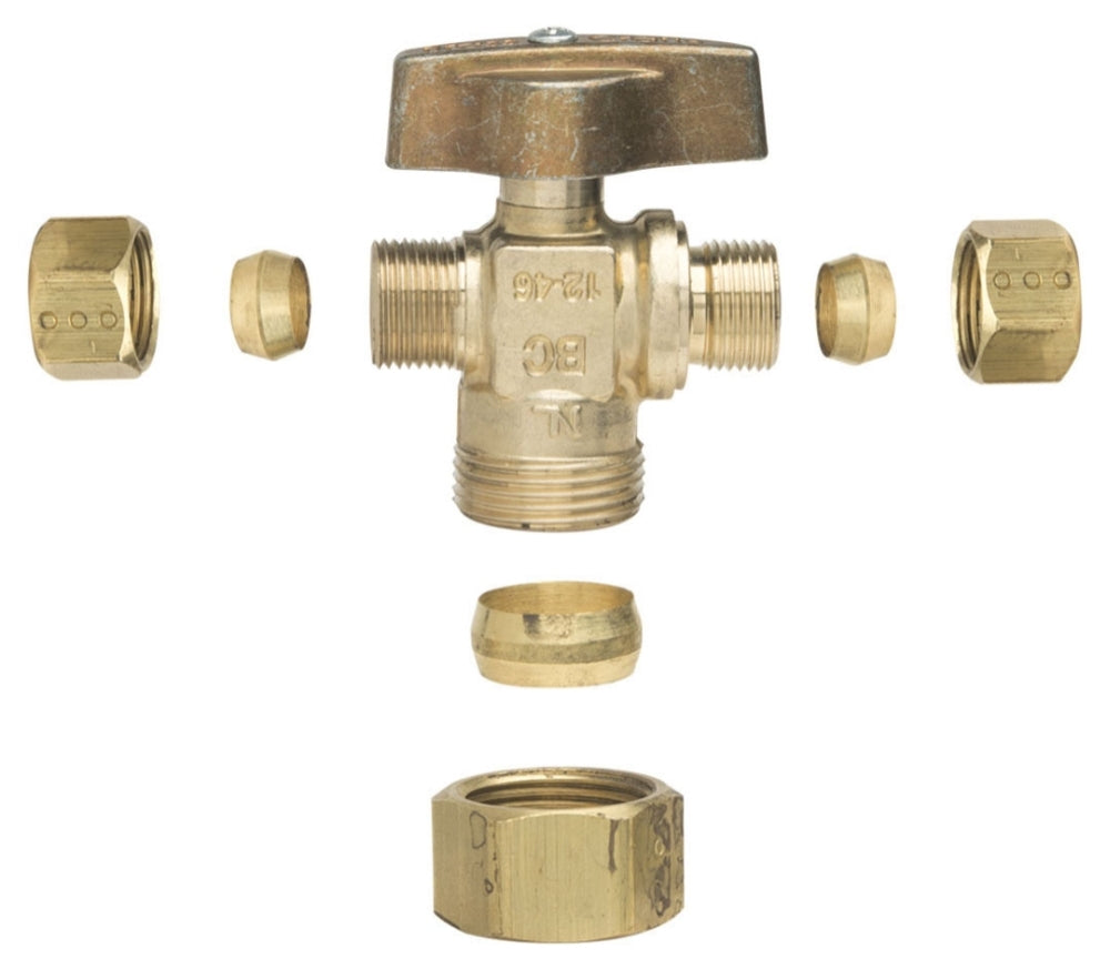BRASSCRAFT BrassCraft KTCR1901XR1 1/2 x 3/8 x 3/8 Compression x Compression x Compression Replacement MPN