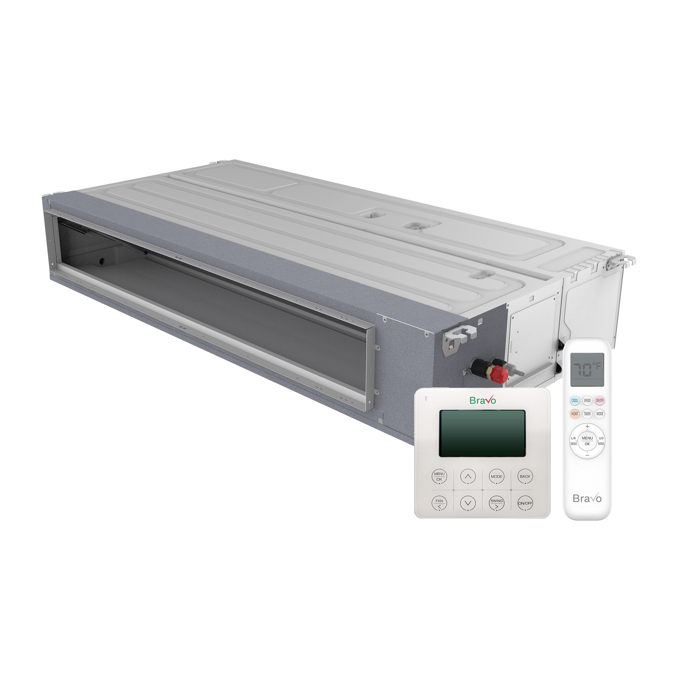 BRAVO ROMA BRAVO ROMA 42000 BTU R-410A 24 SEER2 3-Zone Concealed Duct System