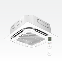 BRAVO ROMA BRAVO ROMA 9000 BTU R-410A 17 SEER2 1-Zone Ceiling Cassette Mini Split