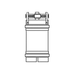 U S BOILER U S Boiler 8110703 Vent Connector 3 inch Diameter