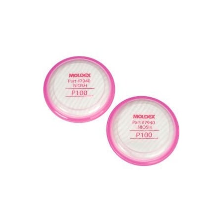 MOLDEX Moldex 7940 Filter Disk P100 Particulate Filter Disk (Bag of 2)
